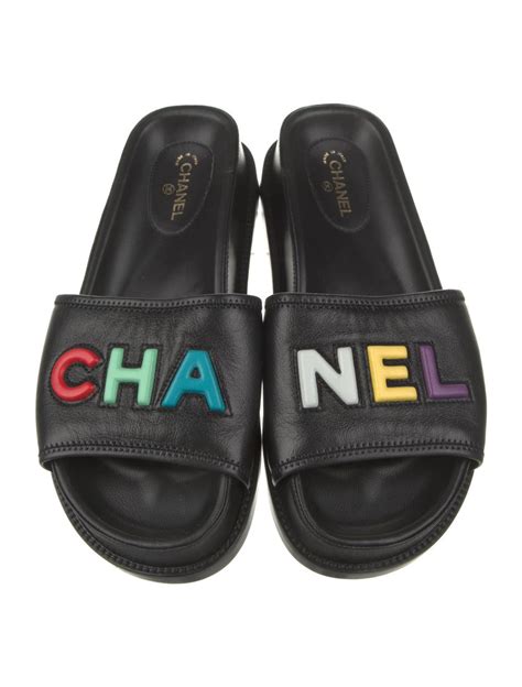 chanel purple slides|chanel slides men.